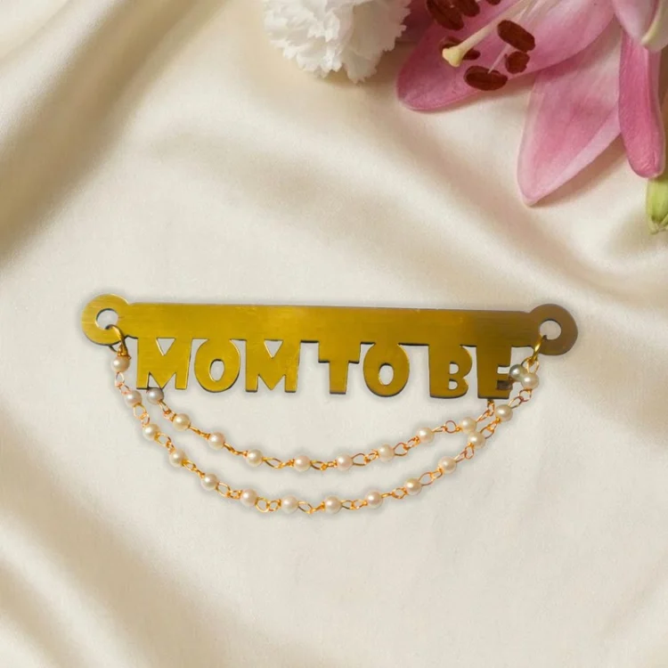 Baby Shower Party Badge